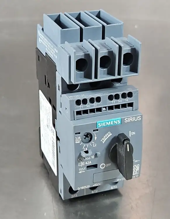 Used Siemens Siemens 3RV2021-1DA10 Circuit Breakers South Carolina US | Palmetto Automation #1158161
