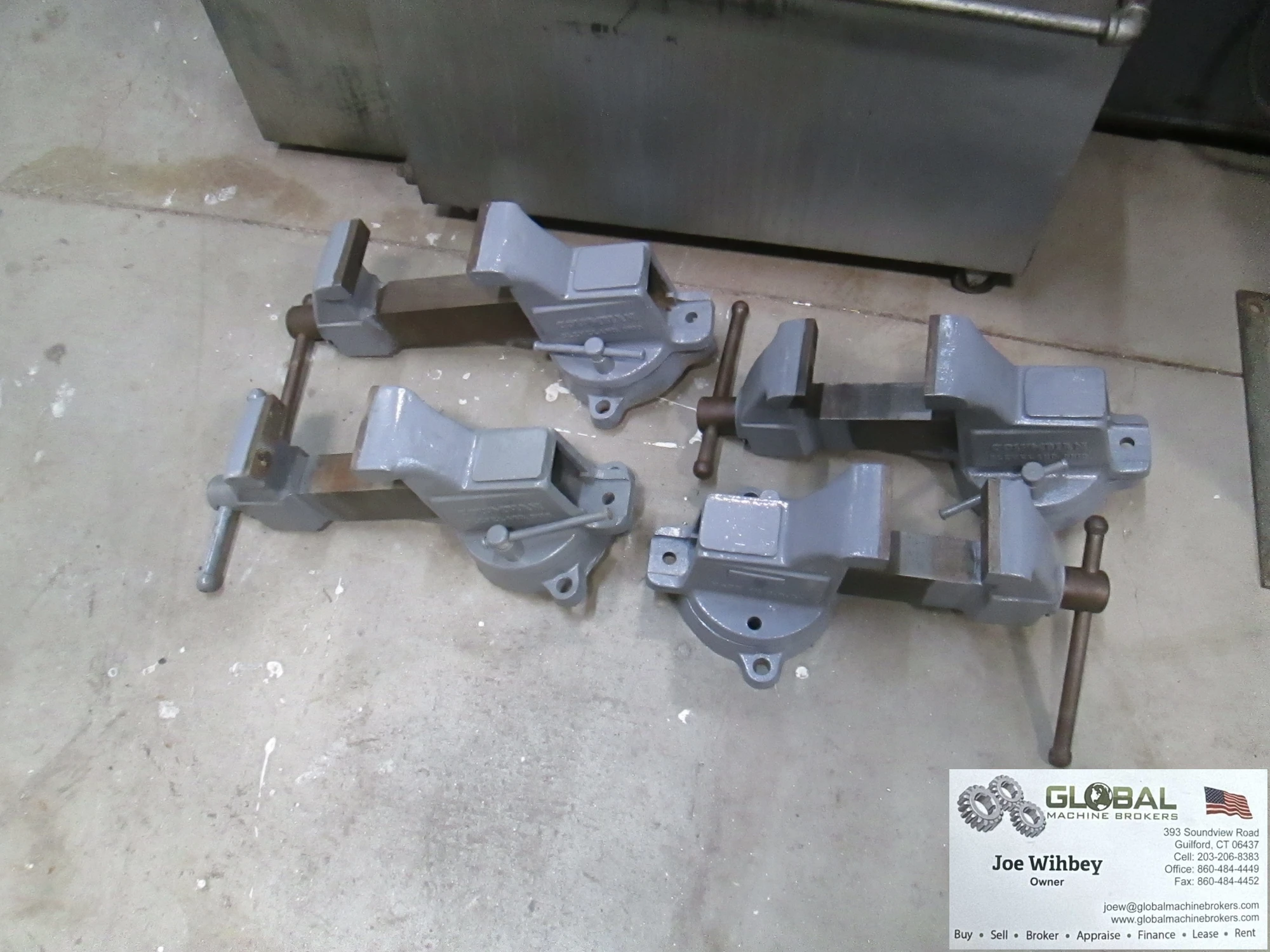 Columbian 3.5" Workbench Vise, Refurbished Ready to Use