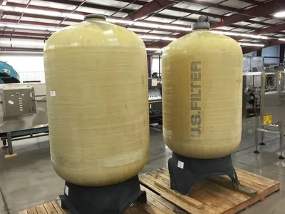 Used US FILTER MEDIA FILTER Water Treatment Equipment | Beverage Industries #1359529