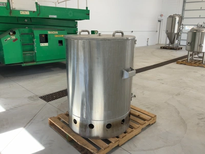 Used PSYCHO BREW DIRECT-FLAME BREW KETTLE/ MASH TUN 3.5BBL Brewing Equipment Michigan US | Miedema Asset Management Group #1580122