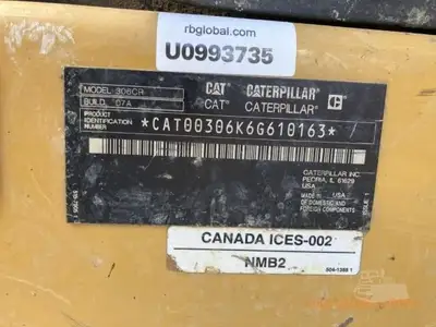 Used 2024 CATERPILLAR 306CR Crawler Excavators New York US | Beck Equipment #1509261