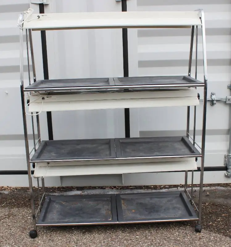 Floralight 48S2, Plant Table & Fluorescent Grow Lights