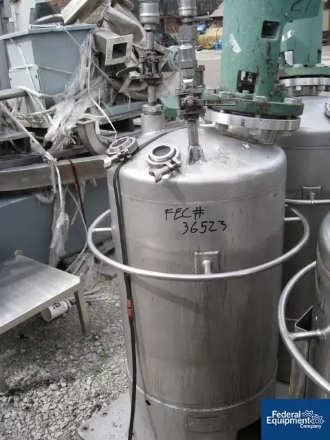 Used Alloy Products 28 GAL ALLOY PRODUCTS RECEIVER, 316 S/S, 110# Stainless Steel Tanks Ohio US | Federal Equipment Company #125465