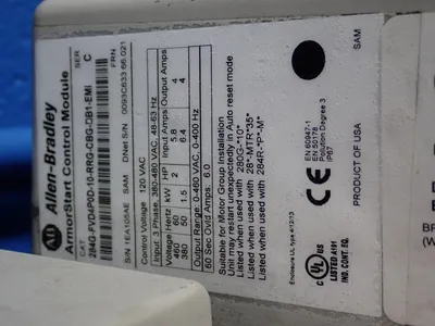 USED ALLENBRADLEY 284GFVD7P6D25RRGCBGDBIEMI