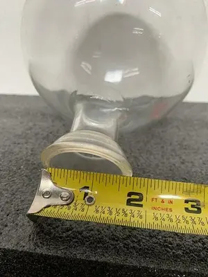 USED ACROSS INTERNATIONAL 1000ML LABORATORY COLLECTION FLASK W/ 1.75" OPENING