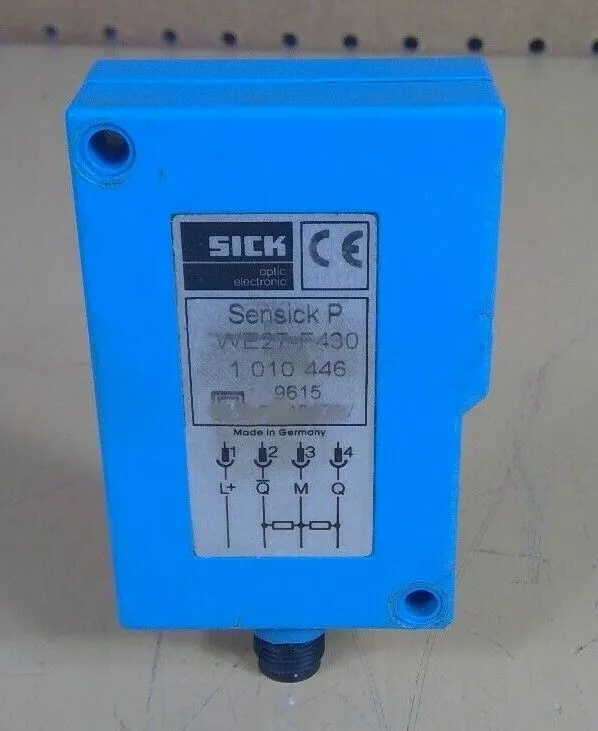 SICK Senseick P WE27-F430 ( 1 010 446 ) Photoelectric Sensor 5D-1