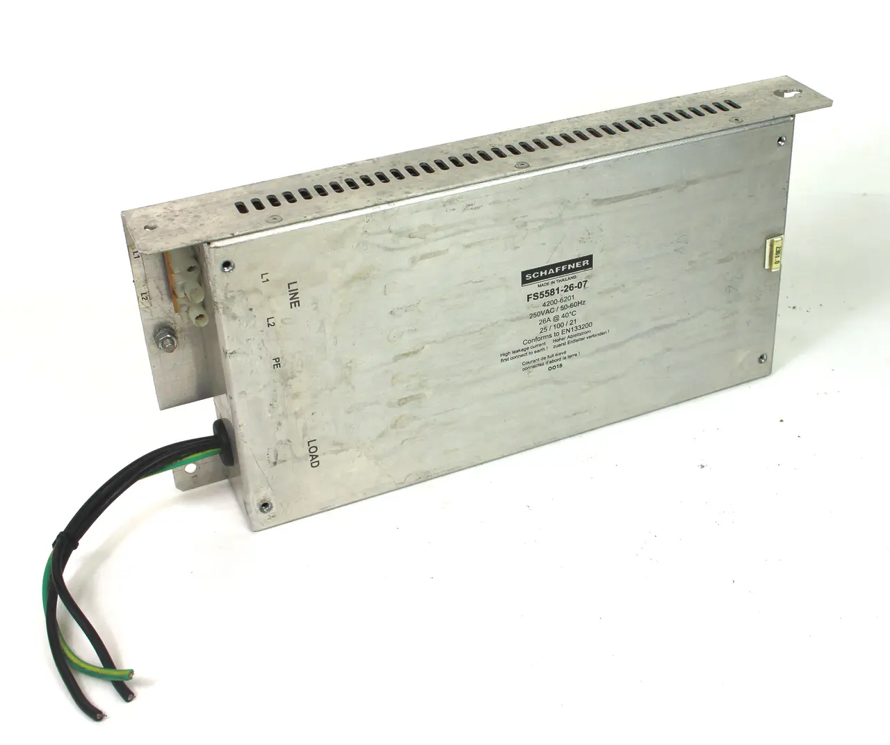 USED SCHAFFNER FS5581-26-07