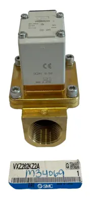 NEW SMC VXZ262KZ2A SOLENOID VALVE