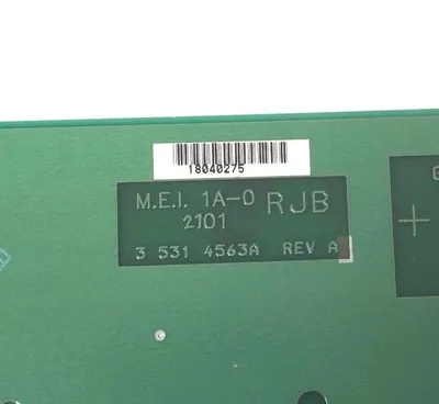 USED CINCINNATI MILACRON 3-531-4563A CONTROL BOARD M.E.I. 1A-0 RJB