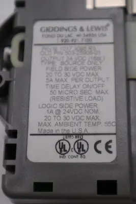 DANAHER MOTION M.1017.3095 R3 / M10173095 R3 GIDDINGS & LEWIS MODULE #6044