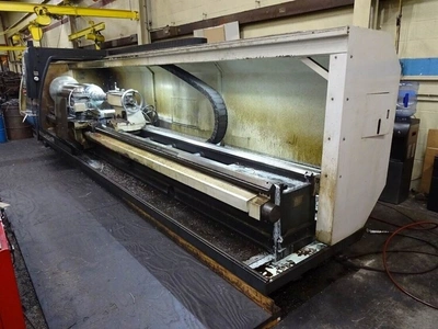 VANGUARD Flat Bed CNC Lathe, VIDEO