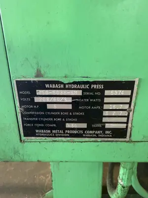 USED WABASH T50-5038-SM
