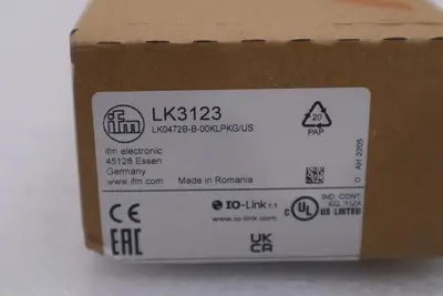 NEW IN BOX IFM LK3123 Efector Electronic Level Sensor STOCK G527