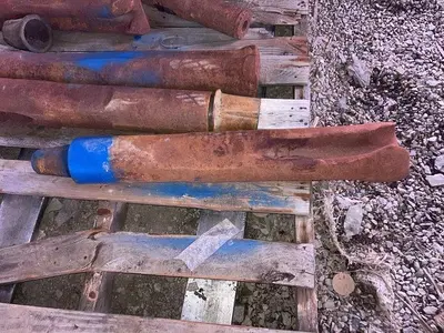 Used AFTERMARKET 5-1/8” X 30" CABLE TOOL DRILLING CHISEL BIT Tool Bits Pennsylvania US | East West Machinery & Drilling #1417198