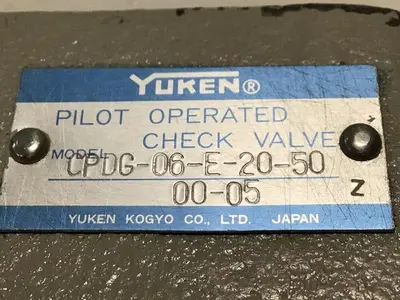 USED YUKEN CPDG-06-E-20-50-00-05
