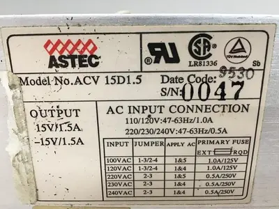 USED ASTEC AMERICA ACV15D1.5