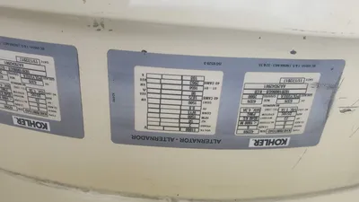 New Surplus 2000KW Kohler KH07080T04D Generator End 12470 13200 13800 11000 V 1800RPM 1500RPM 50 or 60HZ