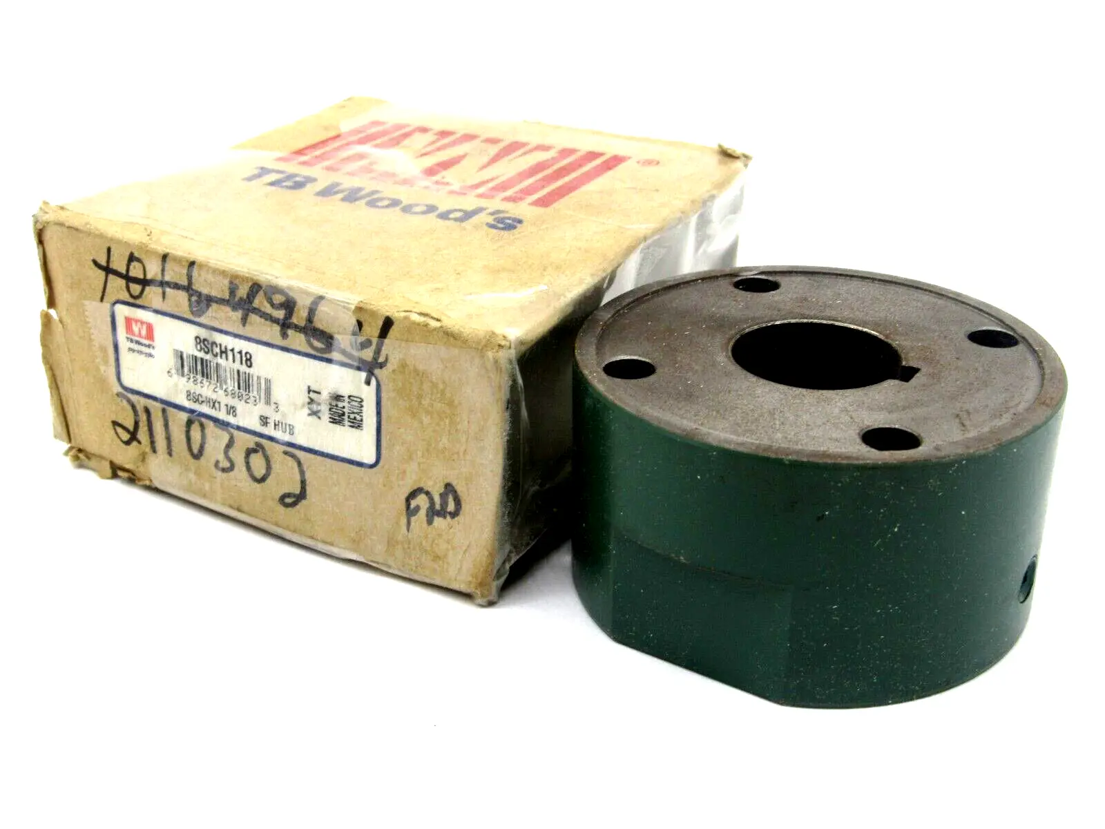 NEW TB WOODS 8SCH118 SF COUPLING HUB 8SC-HX1 1/8