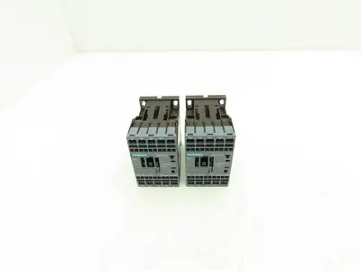 Siemens 3RH2140-2AK60 SIRIUS Contactor Relay 4NO 120VAC Size S00 Lot of 2