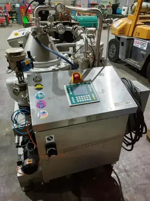 GEA Westfalia GSC 25-06-007 wine/beer clarifier skid, 316SS.