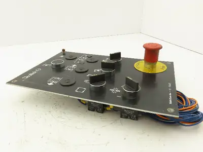 Skaltek Coiler Control Panel Selector Switch E-Stop