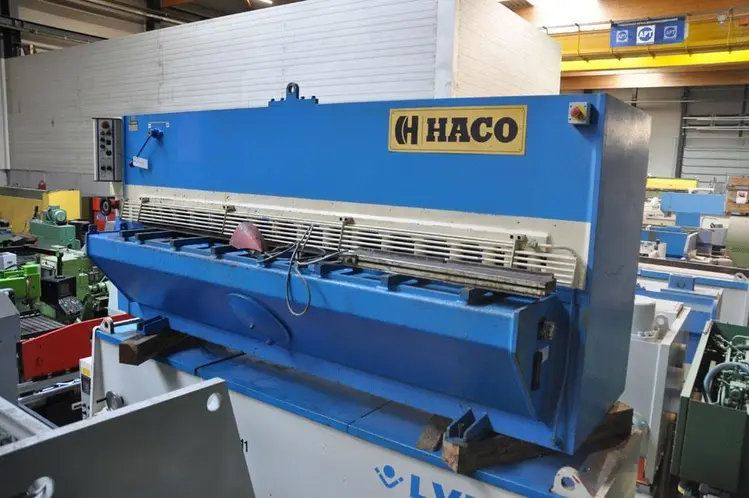 Used HACO TS 3100 X 6 MM CNC Sheet Metal Shears | Apt International N.V #365095