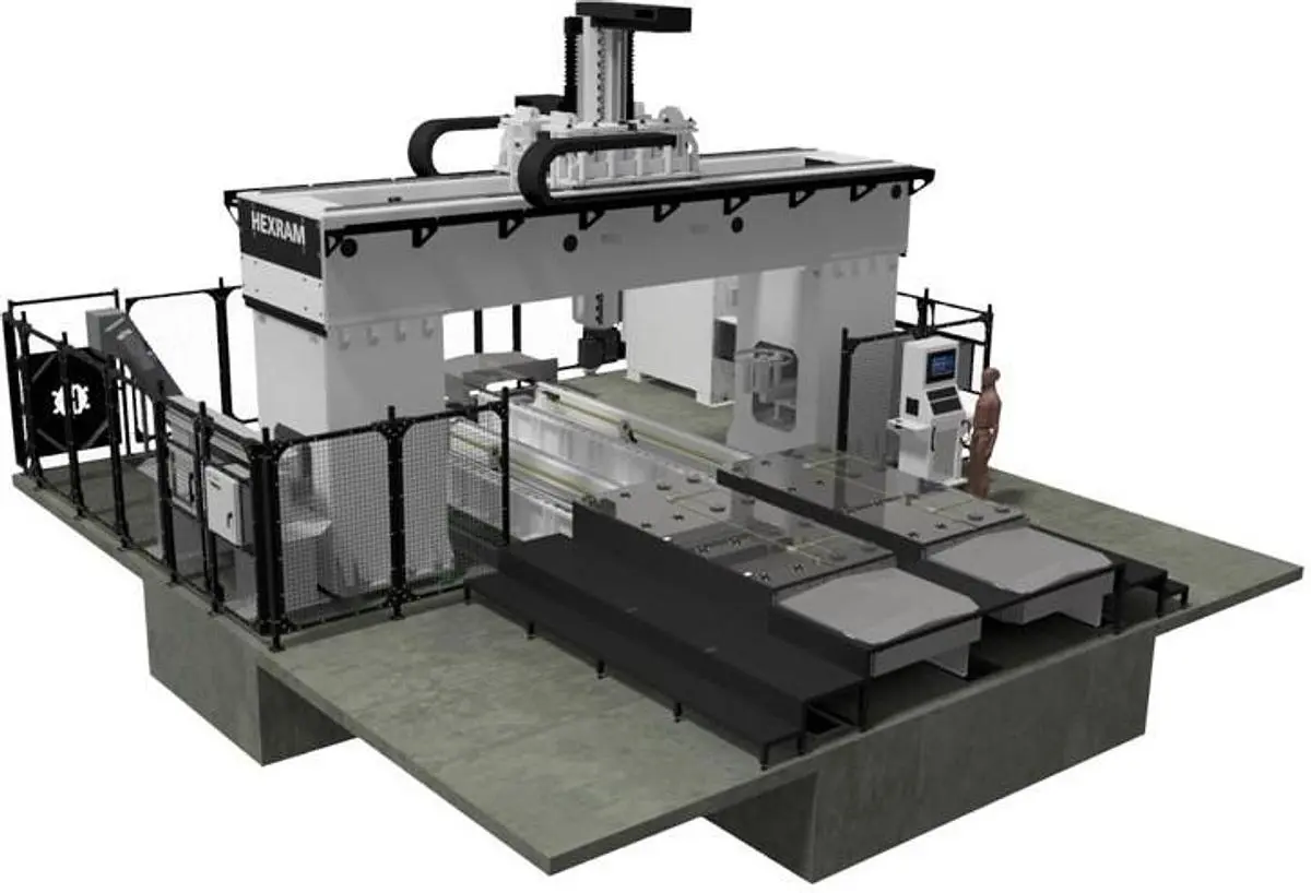 New | in-Stock 2025 HEXRAM MP2510 Vertical Machining Centers Ohio US | OPINCAR MACHINERY #869994