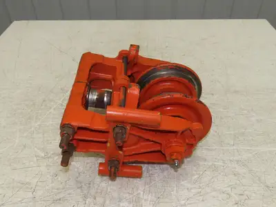 Cleveland Tramrail Underhung Bridge Crane End Truck ES Idler Head WA 5" Wheels