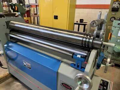New | in-Stock WDM 310-5-48 Plate Bending Rolls including Pinch Ohio US | CW WOOD MACHINERY #1411826