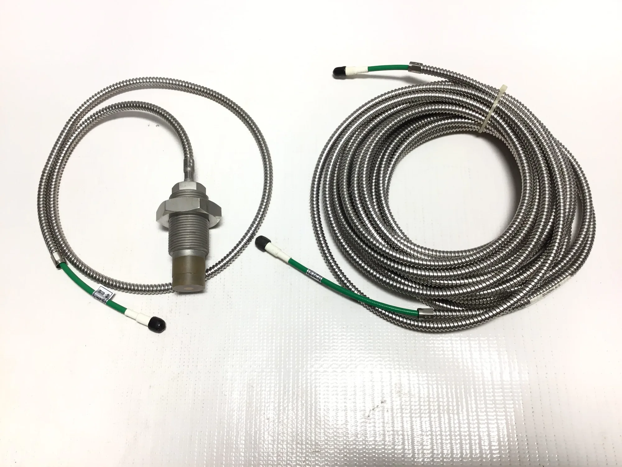 Entek E48487 Inductive Probe Sensors Stainless Steel Cable