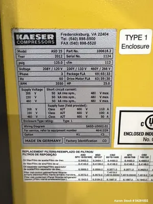 USED KAISER ASD 25