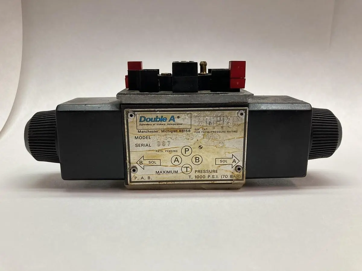 Used DOUBLE A QF-3-0P-10B1-TSPL Solenoid Valves Ohio US | Surplus Asset Holdings #1246407