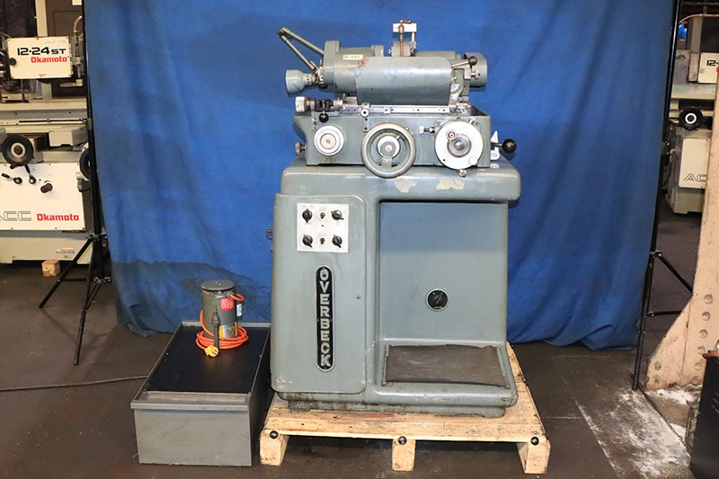 Used 1968 Overbeck ZETTO 20, ENTIRELY ORIGINAL BEAUTY FROM GERMANY! Cylindrical Grinders Including Plain & Angle Head New Jersey US | Machinery Values #1293203