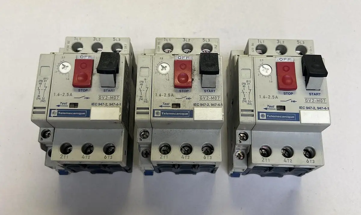 Used TELEMECANIQUE GV2-M07 Miscellaneous Equipment (Electrical & Power) | Surplus Asset Holdings #1200277