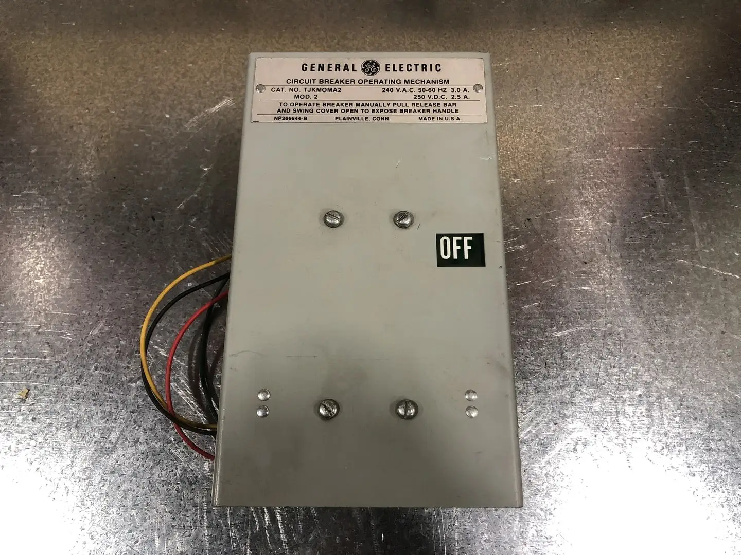USED GENERAL ELECTRIC NO. TJKMOMA2