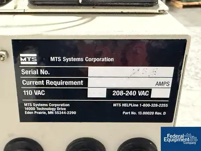 Used _UNKNOWN_ MTS Synergie 200 Tensile Tester Miscellaneous Laboratory Equipment Ohio US | Federal Equipment Company #1516564