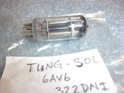 USED TUNG-SOL 6AV6 322DNI
