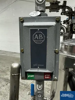 USED Alloy Products 10 Gal Alloy Products Reactor, 316L S/S, 75/50#