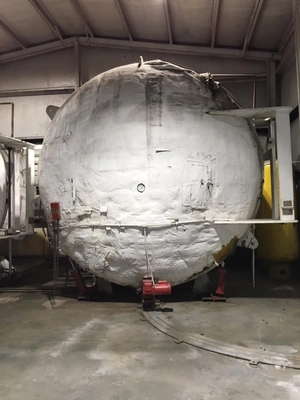 Autoclave for OTR Tire Retreading 140 Inch Diameter