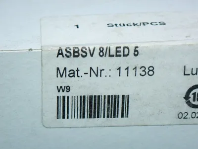 NEW LUMBERG AUTOMATION ASBSV 8/LED 5