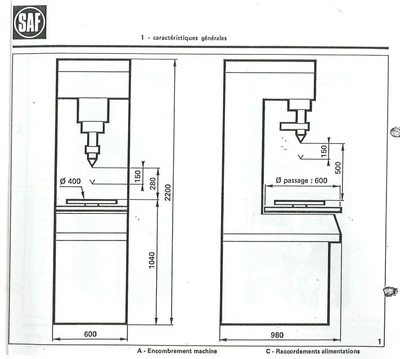 USED SAF 50.2.10 AUTO CIRCULAR WELDING