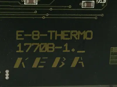USED KEBA E-8-THERMO 1770B-1