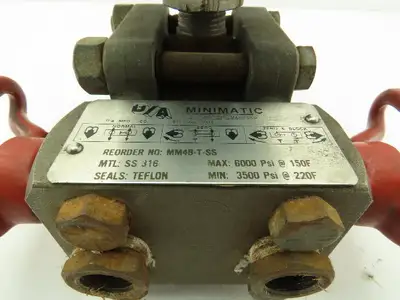 Rosemount 1151DP Pressure Transmitter 0-150" WC 3-Way Minimatic Valve MM4B-T-SS