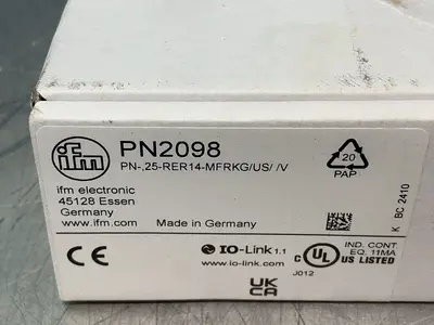 Used IFM PN2098 Pressure Transmitters Ohio US | HGR 24 #1520847