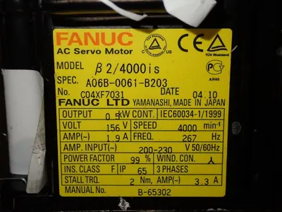 USED 2004 FANUC A06B0061B203