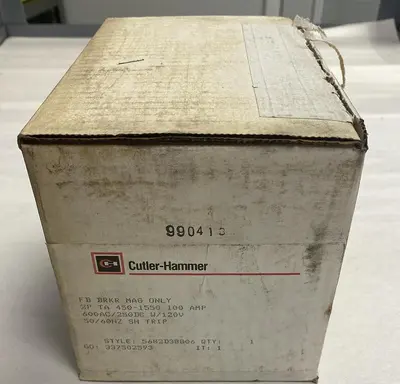 New | in-Stock CUTLER-HAMMER 5682D38G06 Miscellaneous Equipment (Electrical & Power) | Surplus Asset Holdings #1188263