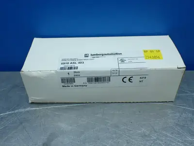 NEW LUMBERG AUTOMATION 0910 ASL 403