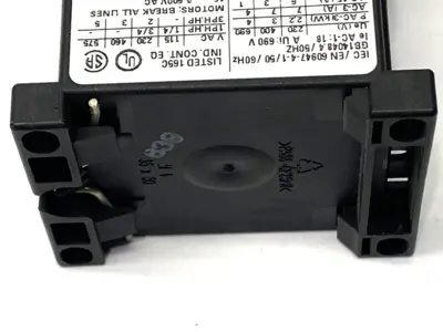 Used Siemens Power Contactor 3-P 7A w/ 3RT1916-1EH00 Surge Suppressor PLC Contactors Michigan US | Maverick Industrial Sales #1392606