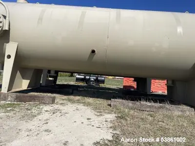 Unused 4000 Gallon Horizontal Tripoint Tank, Carbon Steel Construction.