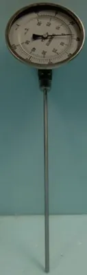 QTY. 1. SPRING THERMOMETER READING -30 TO 50 DEG. ...